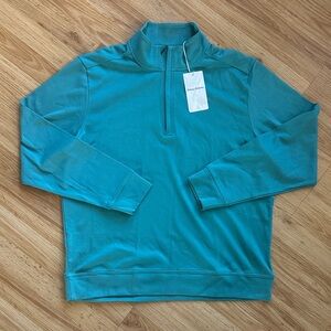 Tommy Bahama 100% Pima Cotton Quarter Zip ✨ size L